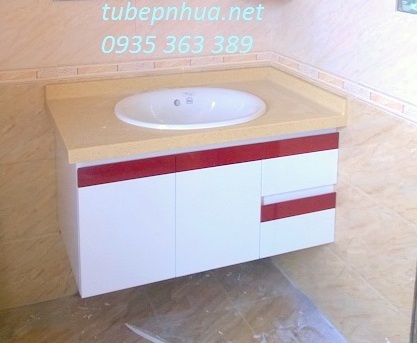 Mẫu tủ lavabo nhà cô Hồng - KDT Nam An Khánh